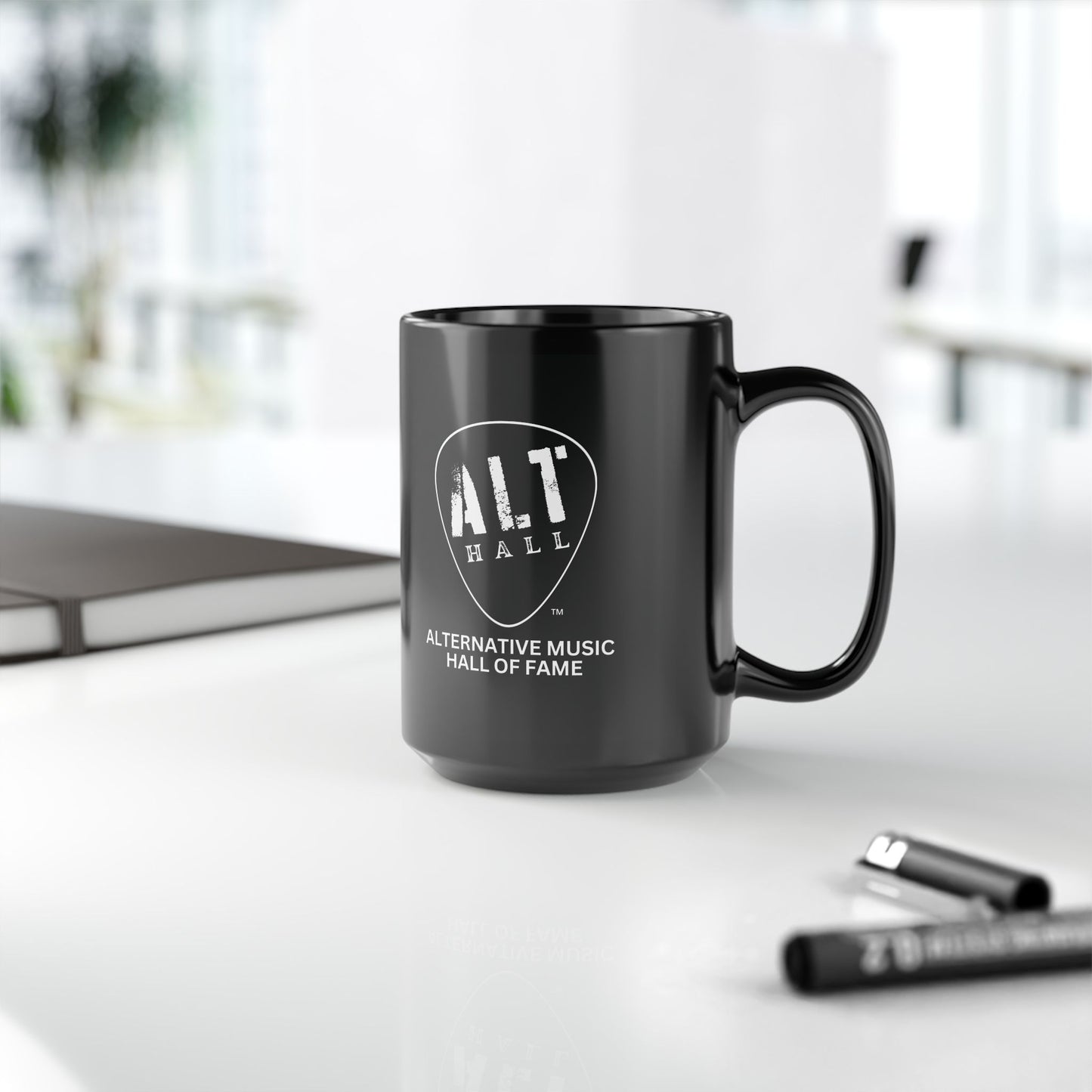 Alt Hall™ 15 oz Black Mug