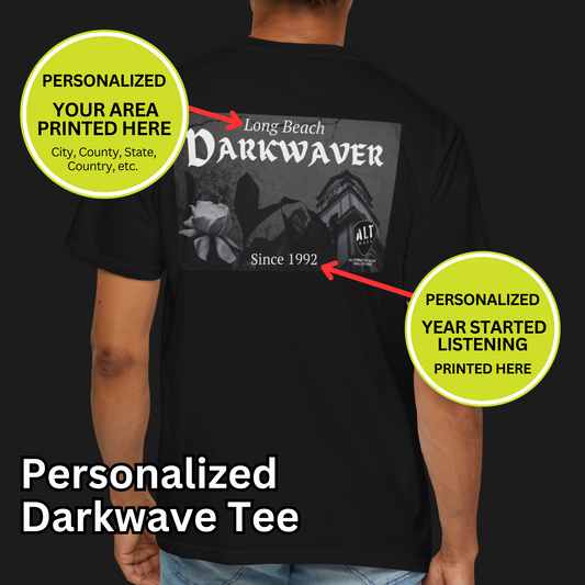 Unisex Personalized Darkwave Area T-shirt