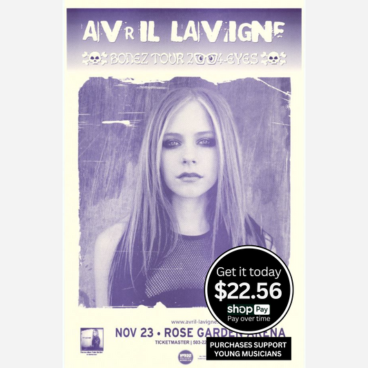 Avril Lavigne 2004 Rose Garden Arena | Rare & Near Mint