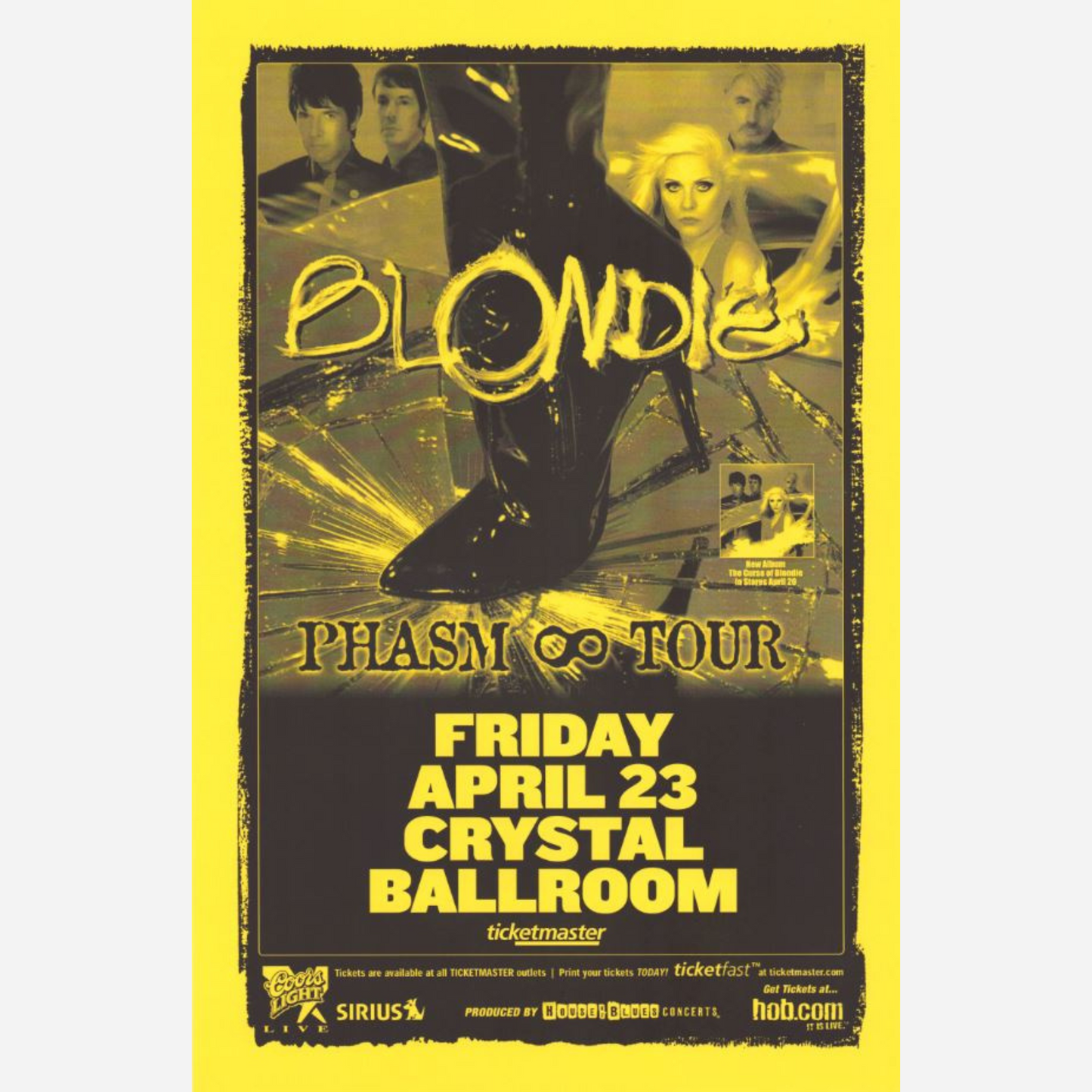 Blondie 2004 Crystal Ballroom | Extremely Rare & Near Mint