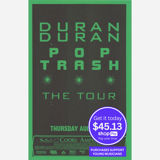 Duran Duran 2000 Pop Trash Tour Coors Amphitheatre | Extremely Rare & Near Mint