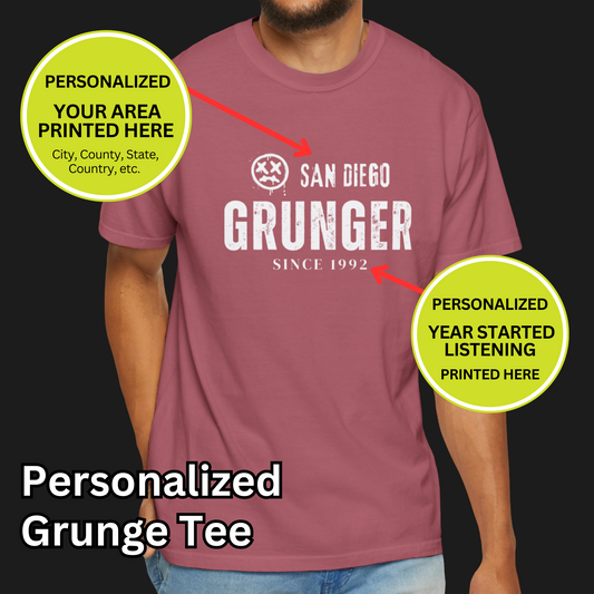 Unisex Grunge Personalized T-shirt