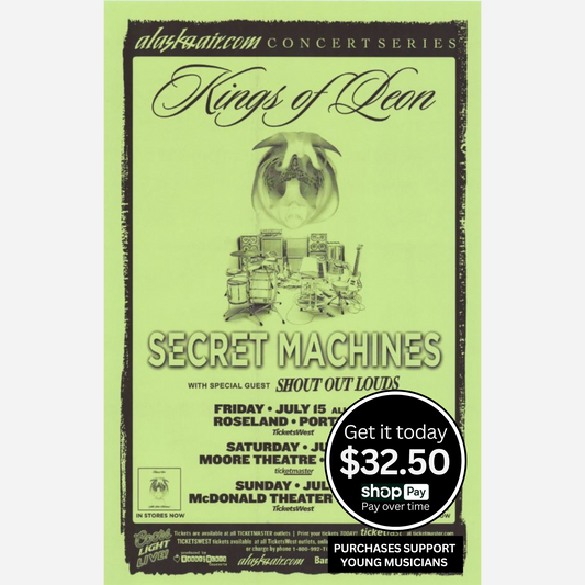 Kings of Leon 2005 Roseland Theater | Rare & Near Mint