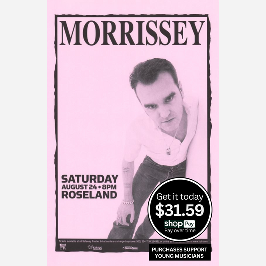 Morrissey 2002 Roseland Theater |  Rare & Near Mint