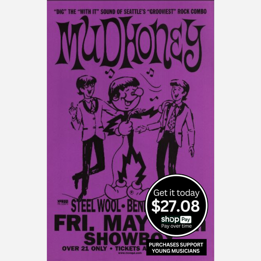 Mudhoney & Steel Wool 1997 Showbox | Rare & Near Mint