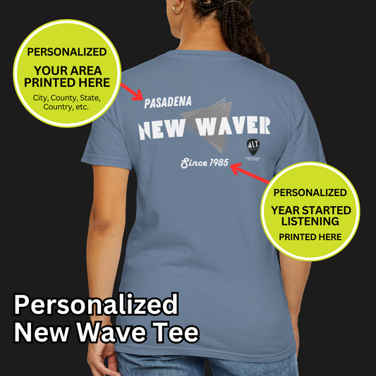 Unisex Personalized New Wave T-shirt