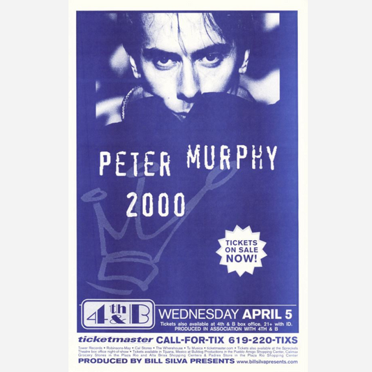 Peter Murphy 2000 4th & B| Rare & Near Mint