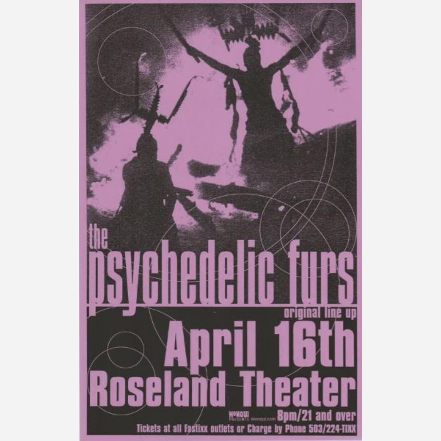 The Psychedelic Furs 2001 Roseland Theater | CGC Graded 7 | Extremely Rare