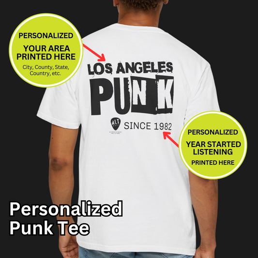 Unisex Personalized Punk T-shirt