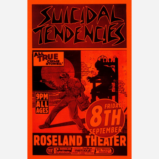 Suicidal Tendencies 2000 Roseland Theater | Very Rare & Near Mint