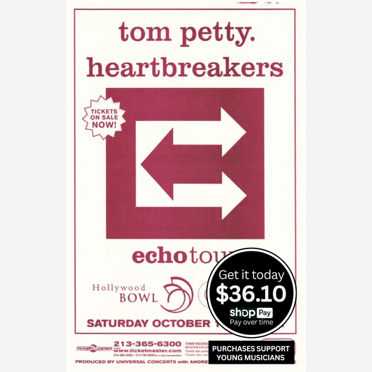 Tom Petty & the Heartbreakers 1999 Hollywood Bowl | Rare & Near Mint