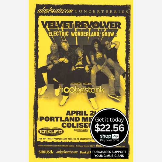 Velvet Revolver 2005 Portland Memorial Coliseum | Rare & Near Mint