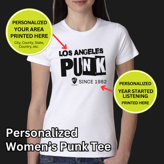 Women's Personalized Punk T-shirt